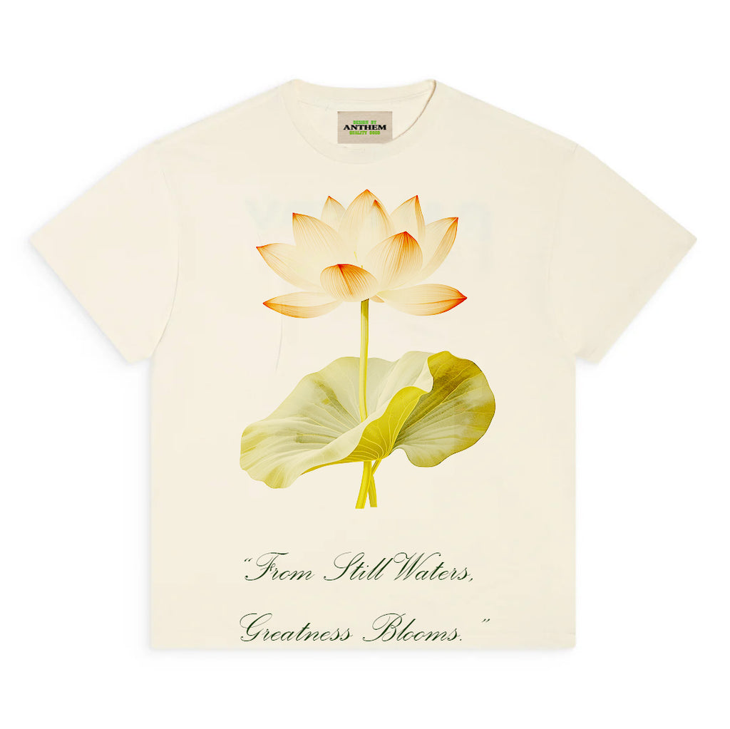 ANTHEM Lotus Crest Tee – Heritage Edition