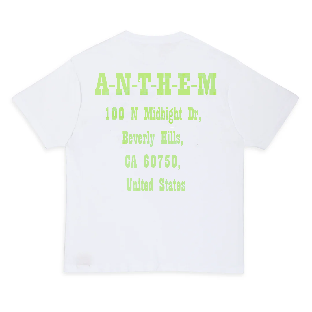ANTHEM Address Tee – Neon Edition