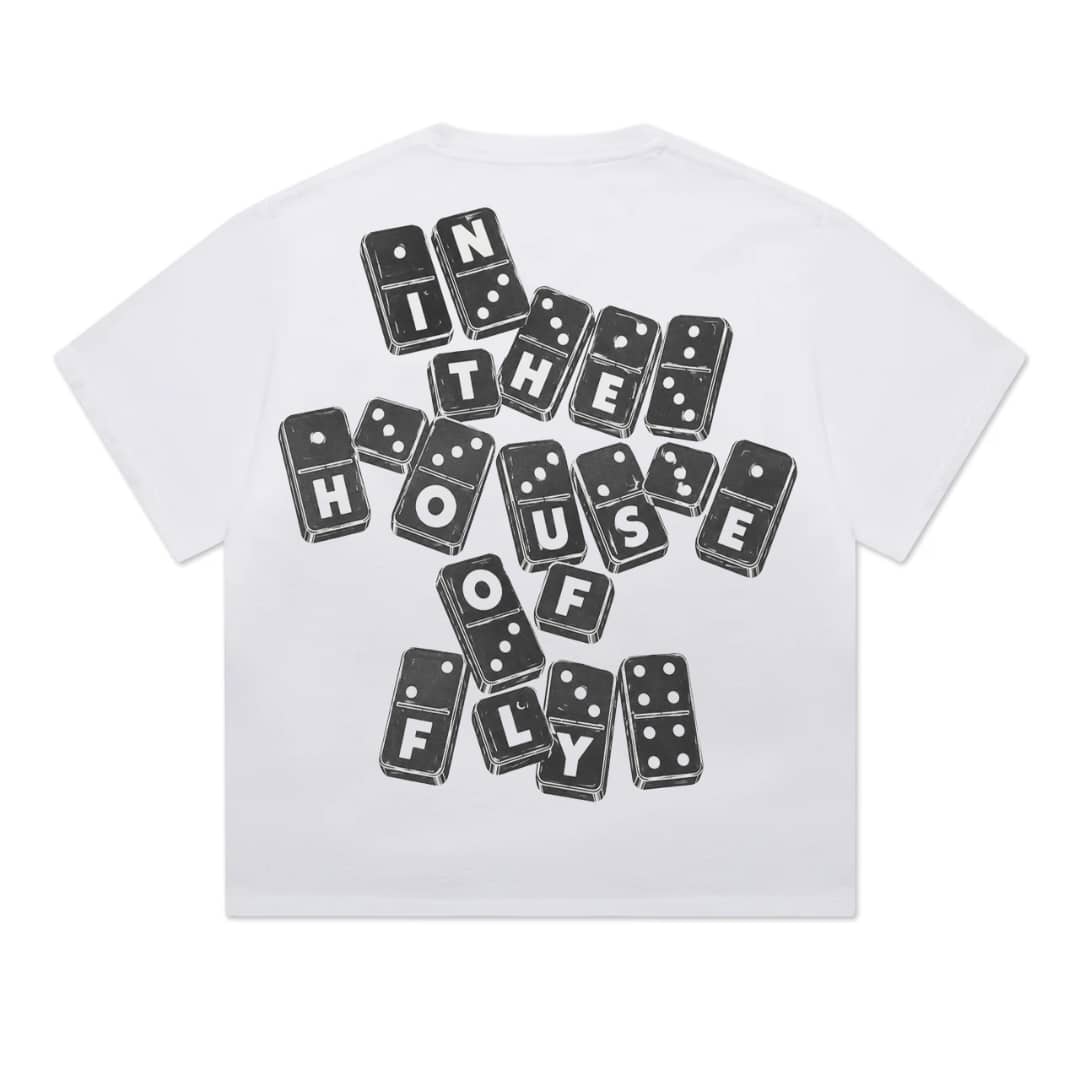 ITHOF Domino Oversized Tee – White | SS26 Collection