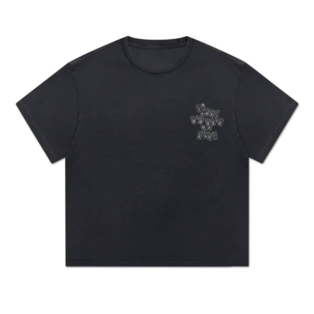 ITHOF Domino Noir Tee – Black (SS26 Collection)