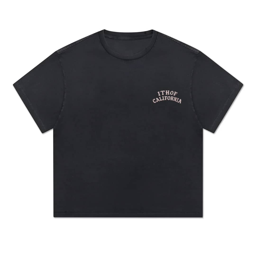 ITHOF California Heritage Tee – Black (SS26 Collection)  Product Description: