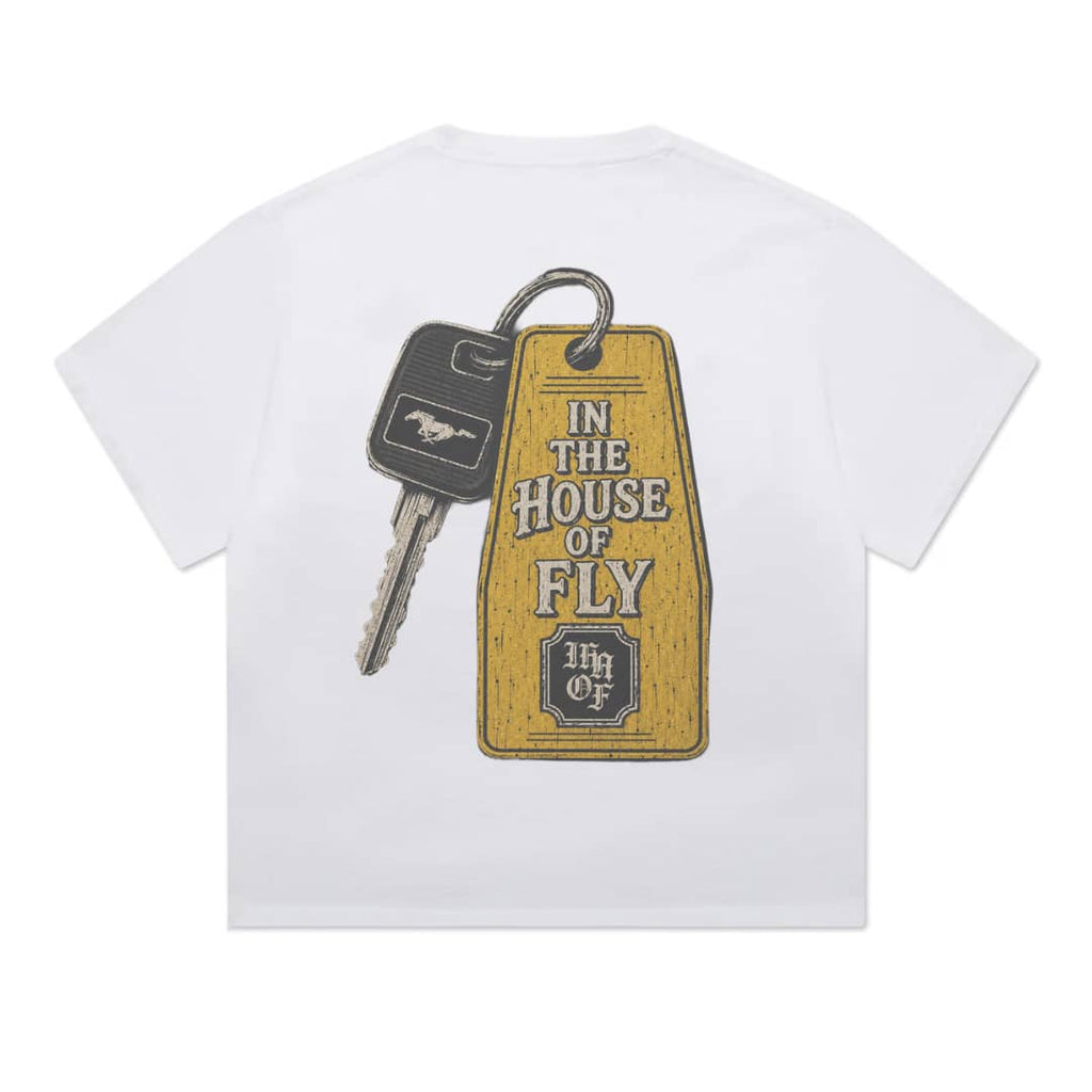 ITHOF Motel Key Tee – White (SS26 Collection)