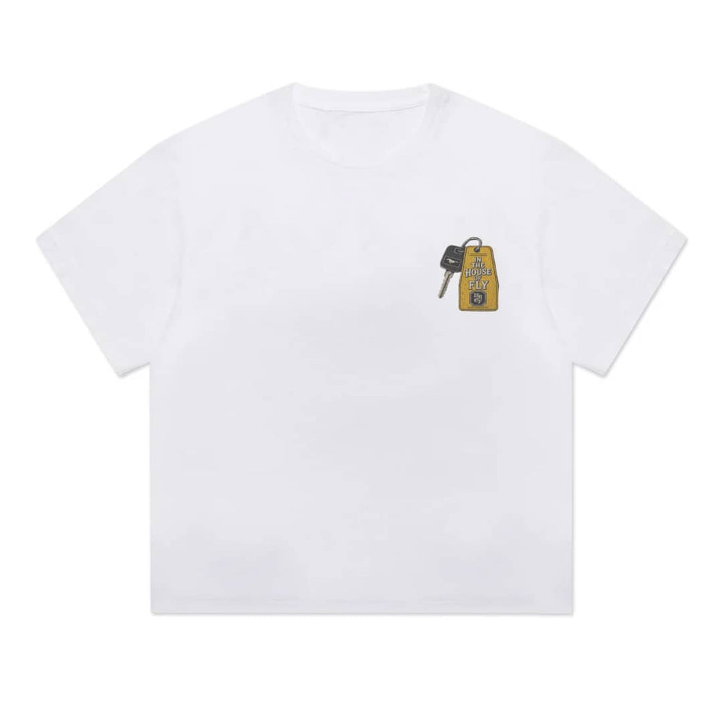 ITHOF Motel Key Tee – White (SS26 Collection)