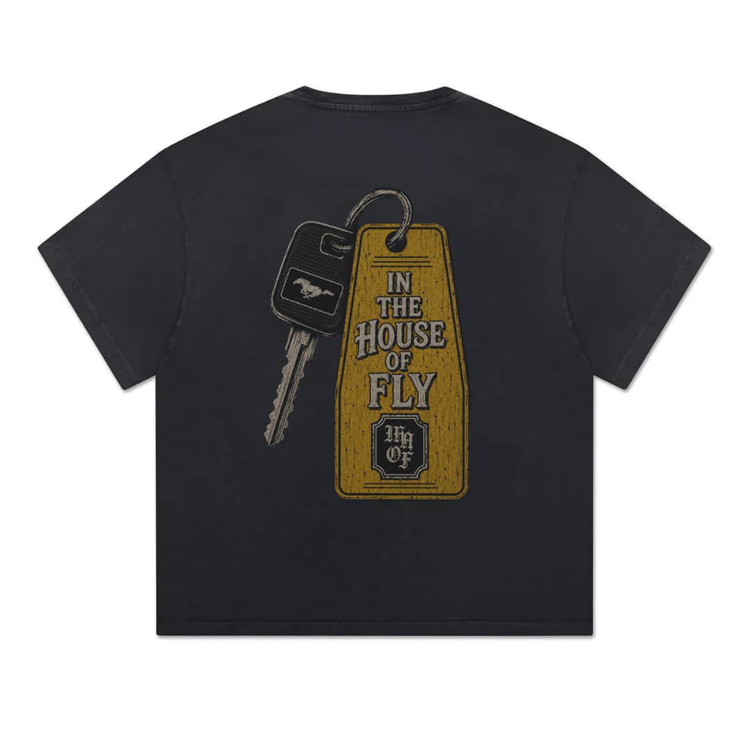 ITHOF Motel Key Tee – Black (SS26 Collection)