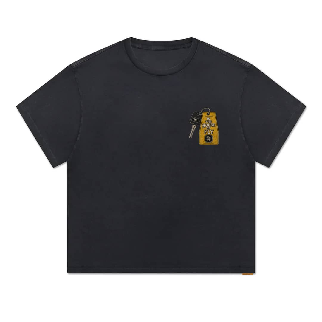 ITHOF Motel Key Tee – Black (SS26 Collection)