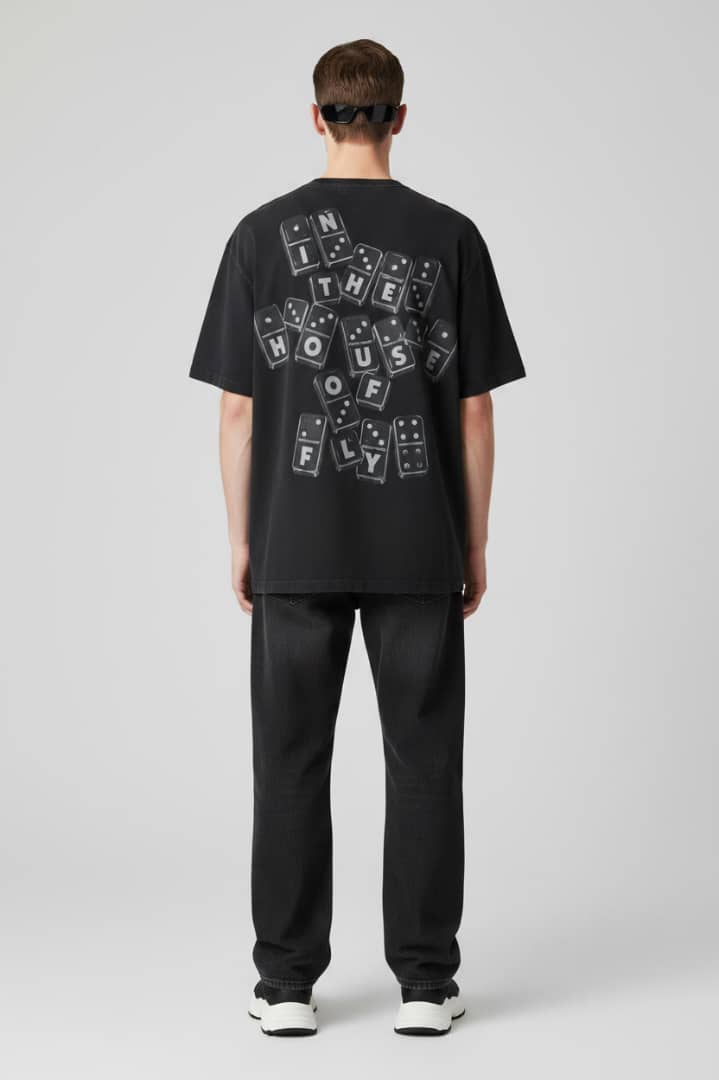 ITHOF Domino Noir Tee – Black (SS26 Collection)