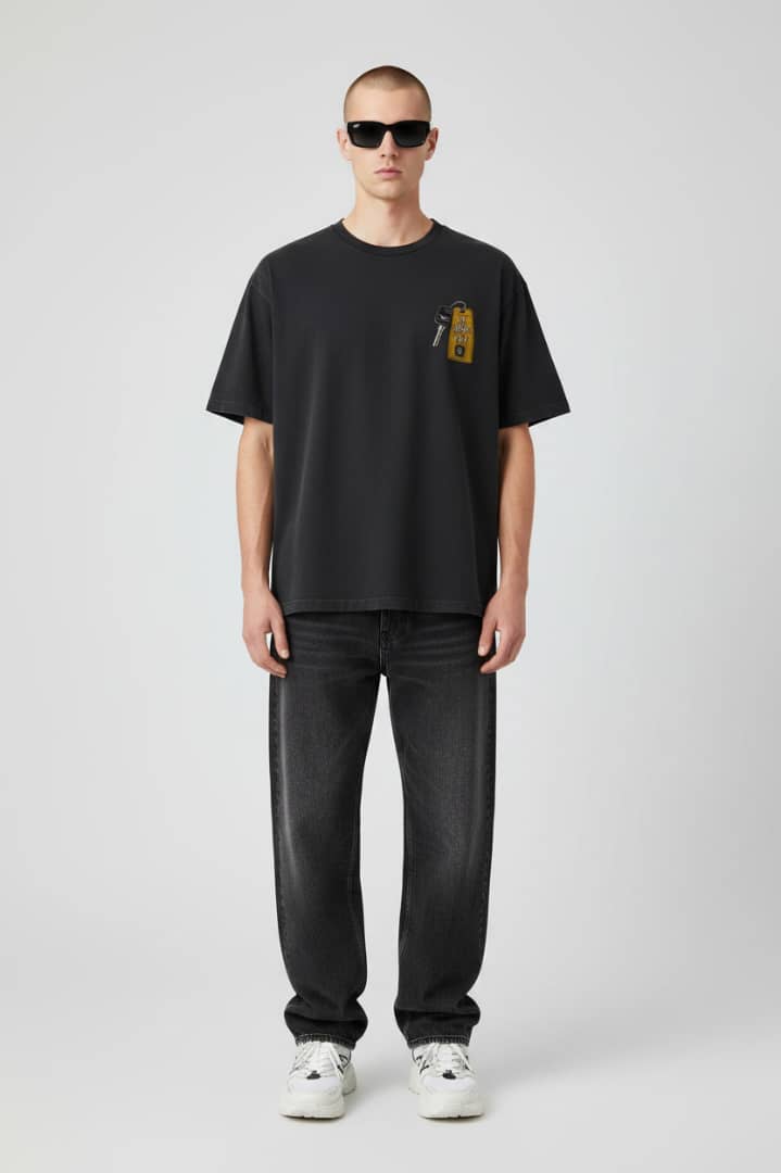 ITHOF Motel Key Tee – Black (SS26 Collection)