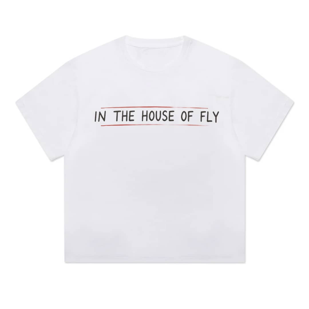 ITHOF Swan Garden Tee – White (SS26 Collection)