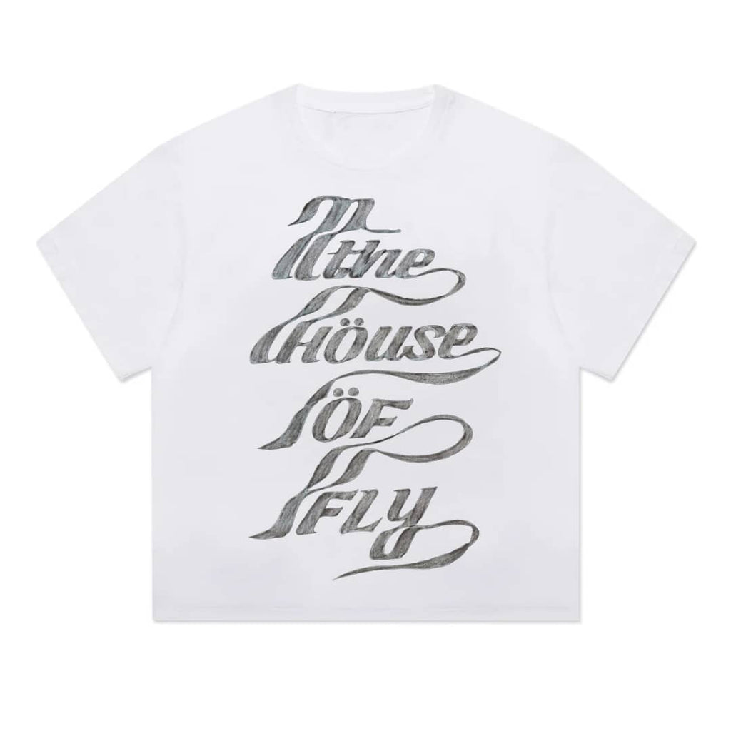 ITHOF Script Logo Tee – White (SS26 Collection)