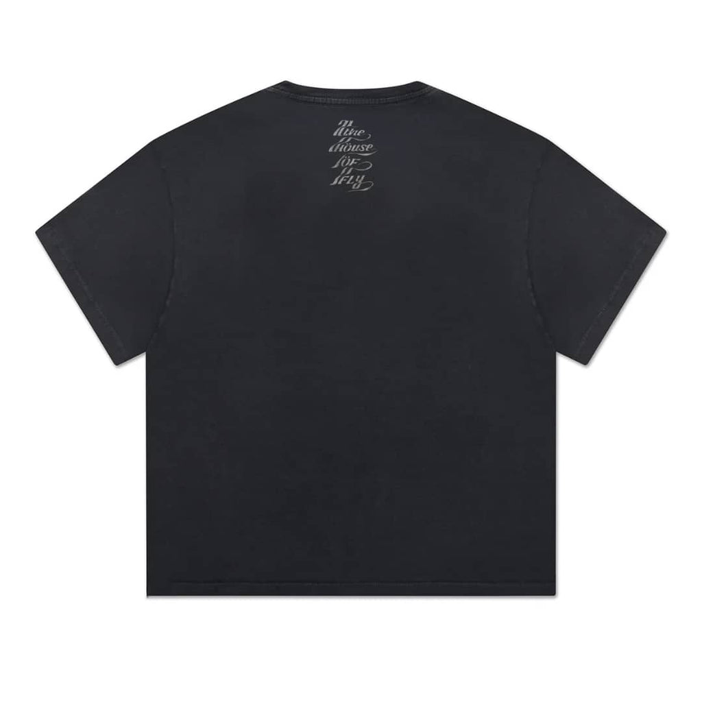 ITHOF Midnight Script Tee – Black (SS26 Collection)