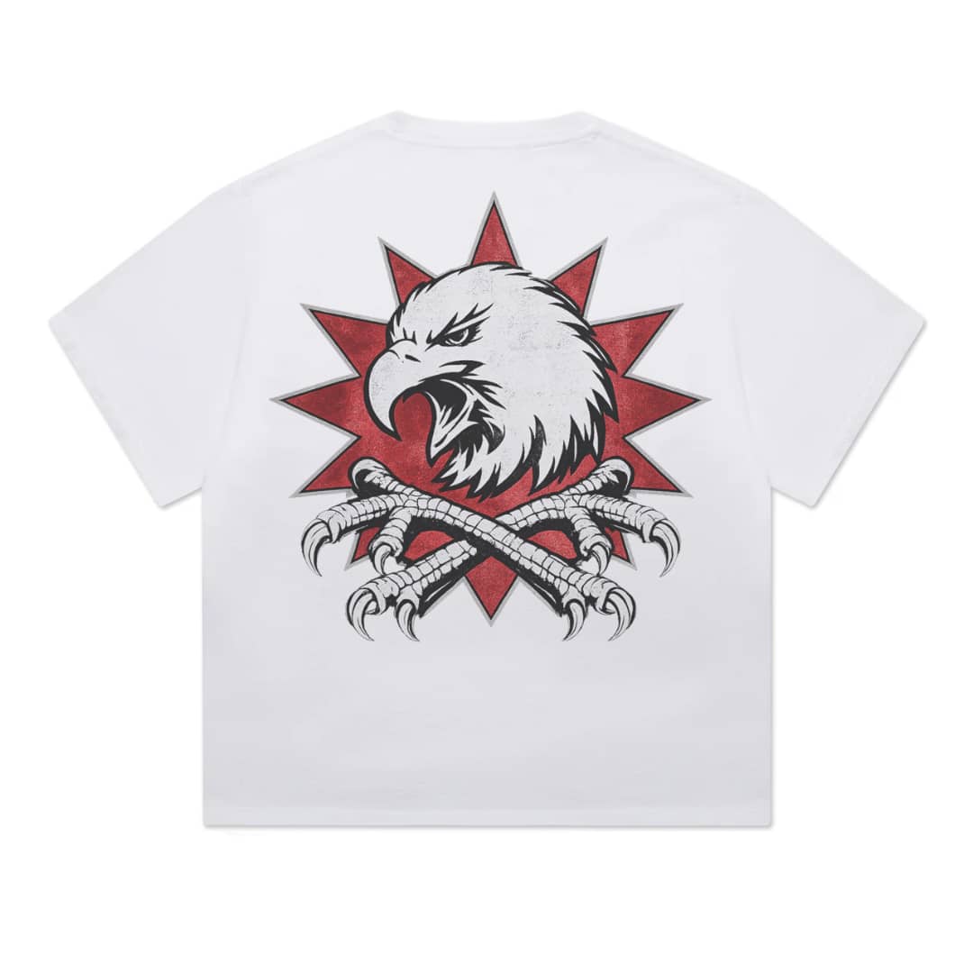 ITHOF Eagle Crest Tee – White (SS26 Collection)