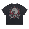 ITHOF Crimson Eagle Tee – Black (SS26 Collection)