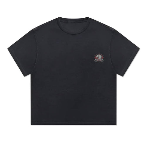 ITHOF Crimson Eagle Tee – Black (SS26 Collection)