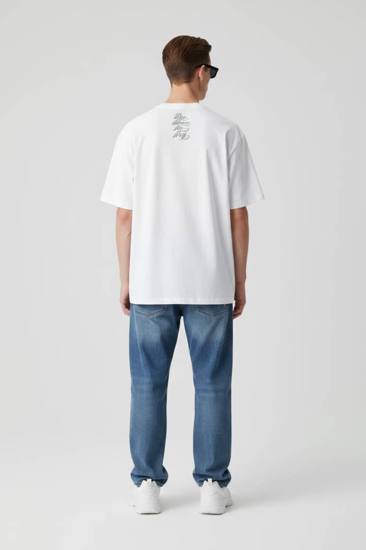 ITHOF Script Logo Tee – White (SS26 Collection)