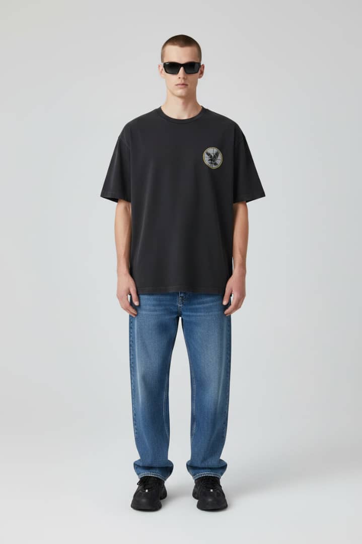 ITHOF Eagle Strike Tee – Black (SS26 Collection)