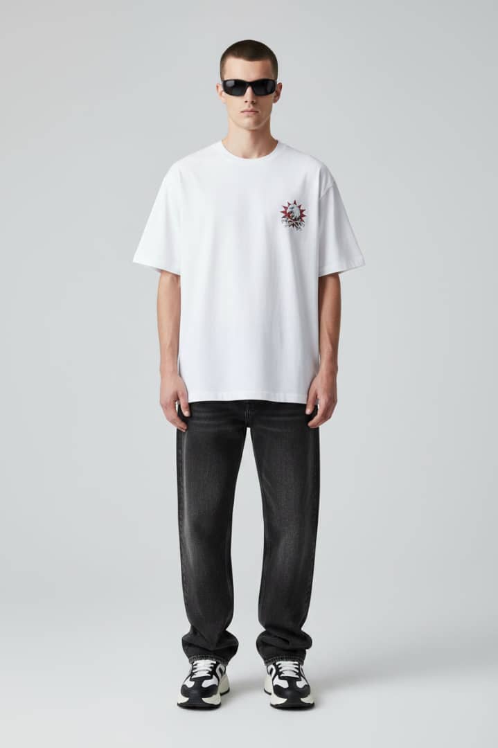 ITHOF Eagle Crest Tee – White (SS26 Collection)