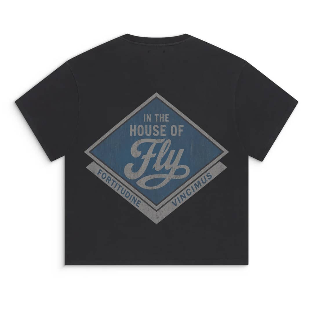 ITHOF Fortitude Crest Tee – Black (SS26 Collection)