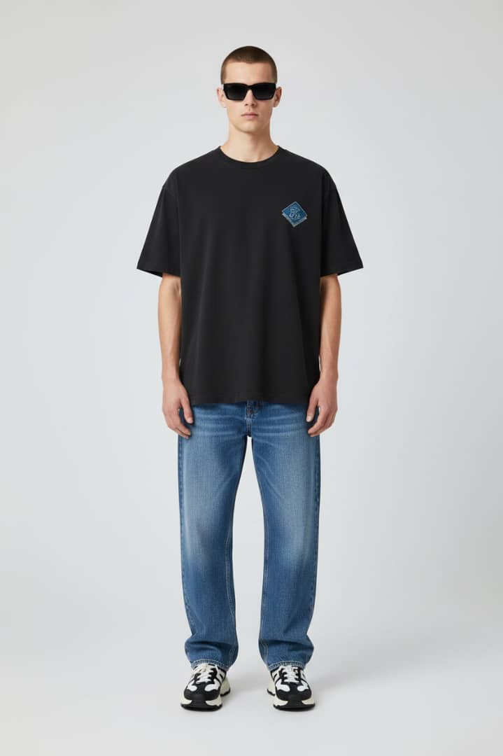 ITHOF Fortitude Crest Tee – Black (SS26 Collection)