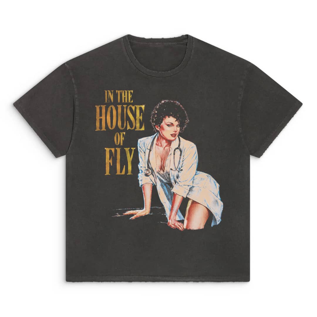 ITHOF Golden Muse Tee – Black (SS26 Collection)