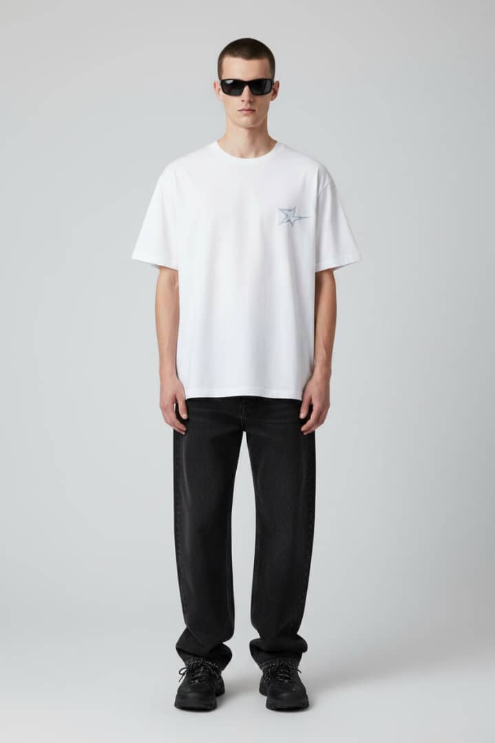 ITHOF Starlight Motion Tee – White (SS26 Collection)