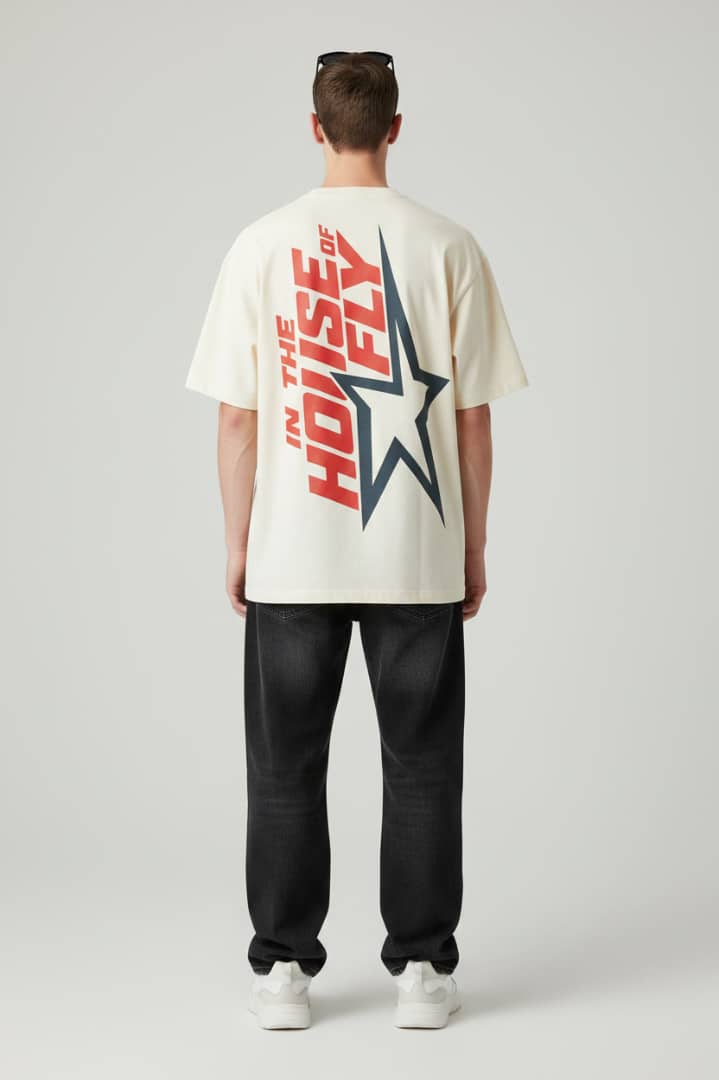 ITHOF Starlight Motion Tee – Cream (SS26 Collection)