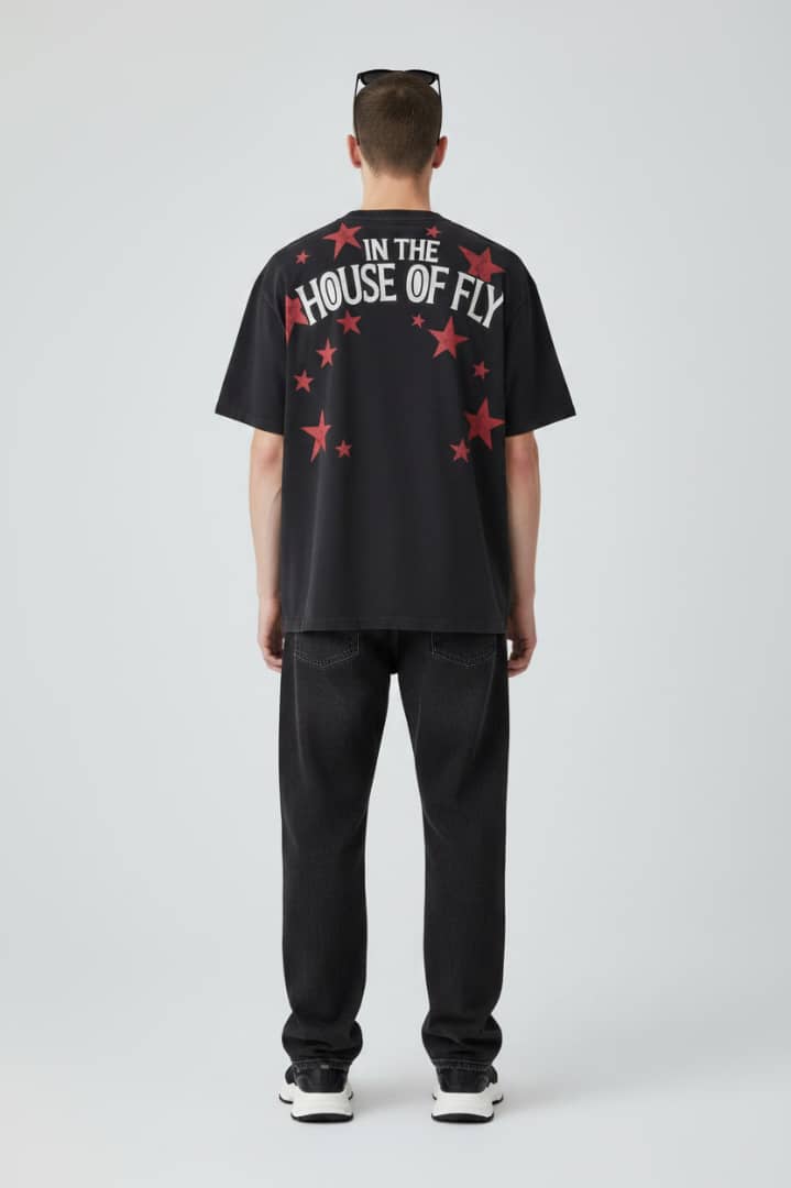 ITHOF Swan of Stars Tee – Black (SS26 Collection)