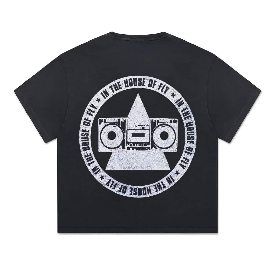 ITHOF Soundwave Tee – Vintage Black