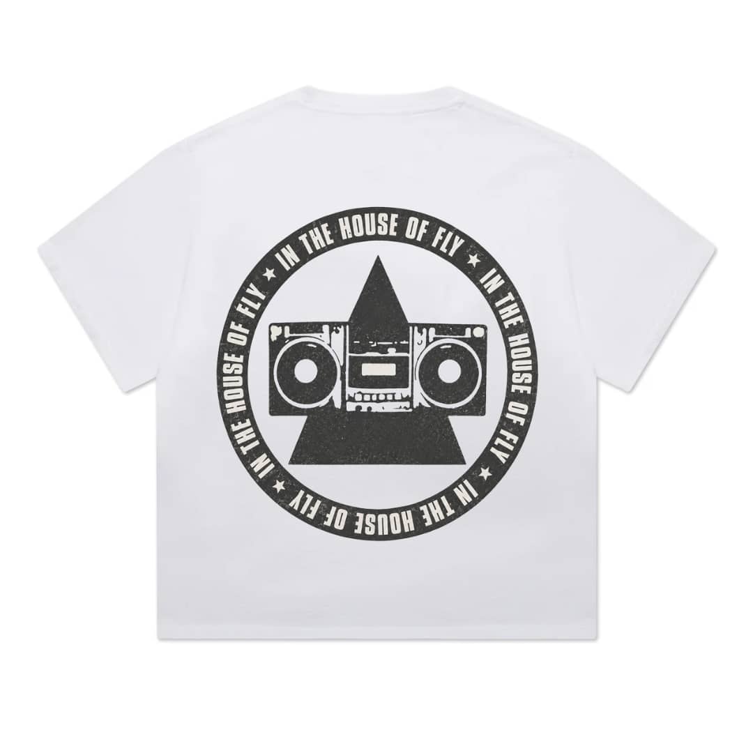 ITHOF Soundwave Tee – Vintage White (SS26 Collection)