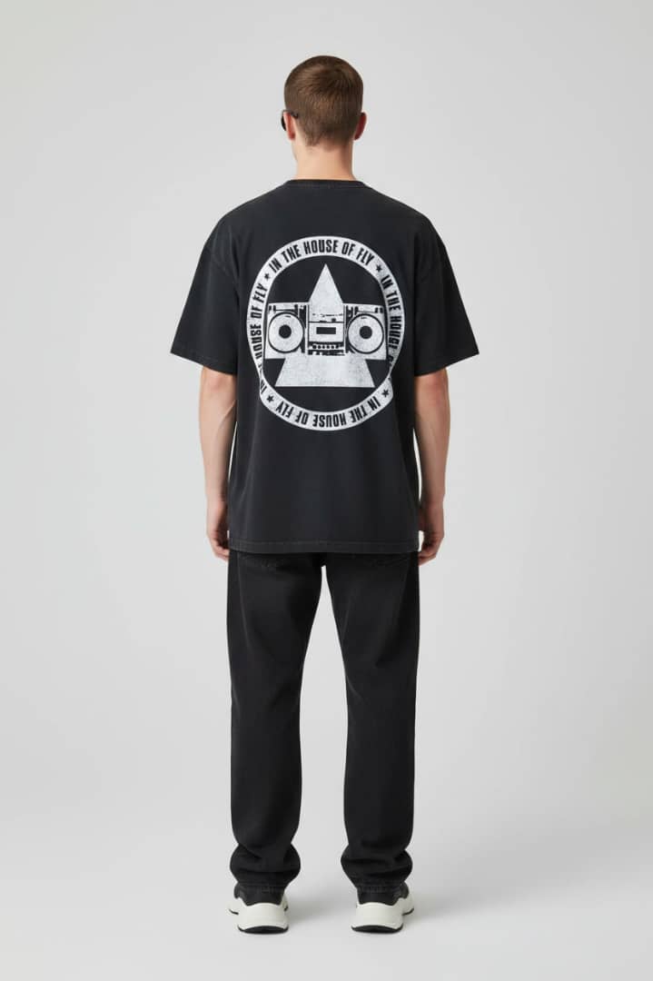 ITHOF Soundwave Tee – Vintage Black