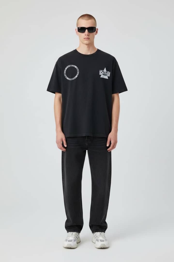 ITHOF Soundwave Tee – Vintage Black