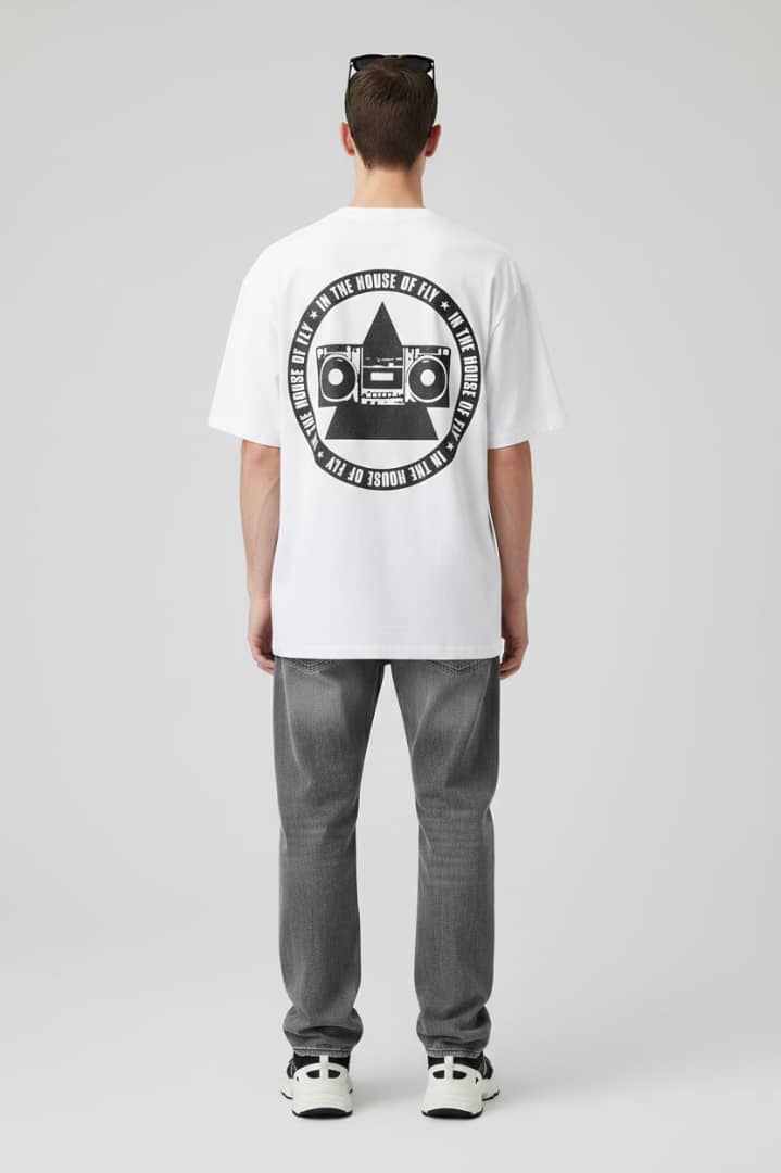 ITHOF Soundwave Tee – Vintage White (SS26 Collection)