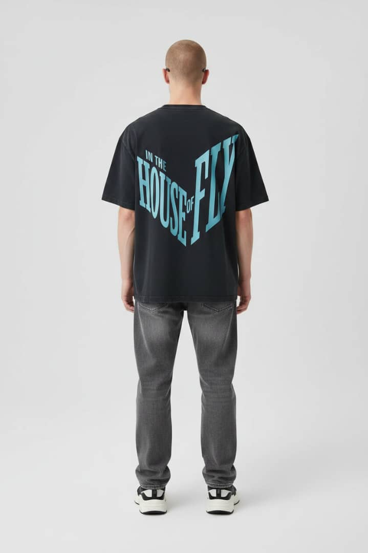 ITHOF Skyline Tee – Vintage Black (SS26 Collection)