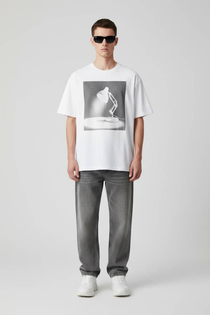 ITHOF Lamp Tee – Vintage White (SS26 Collection)