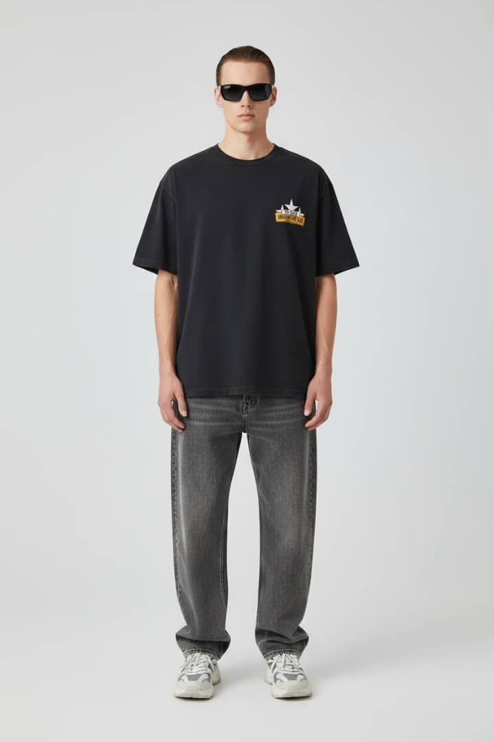 ITHOF Heritage Star Tee – Vintage Black
