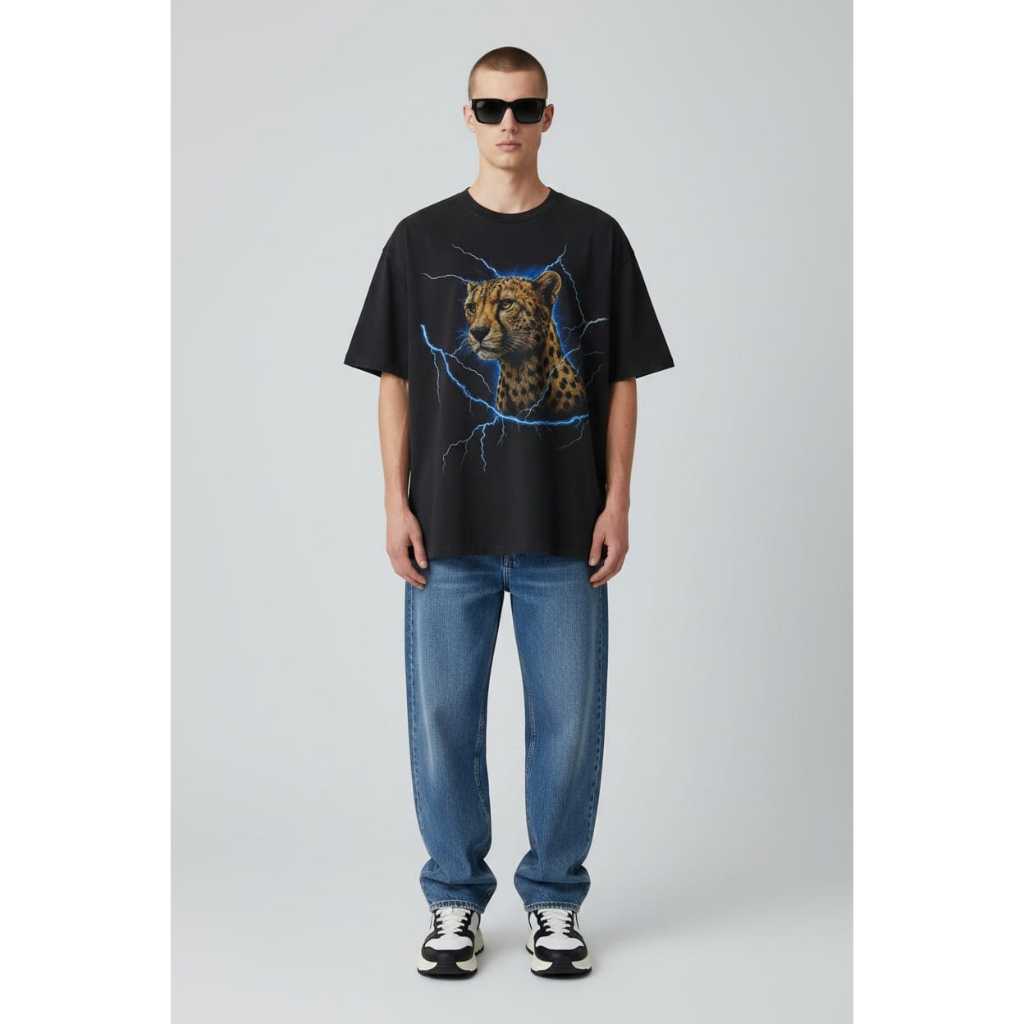 IN THE HOUSE OF FLY Thunder Cheetah Tee – Midnight Storm Edition