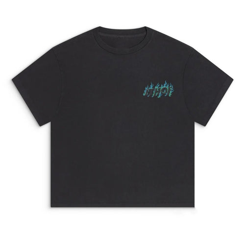 ITHOF Blue Flame Tee – Black Edition