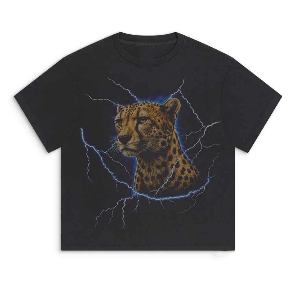 IN THE HOUSE OF FLY Thunder Cheetah Tee – Midnight Storm Edition